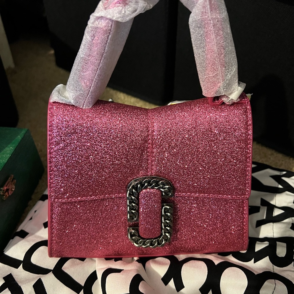 Pink Glitter Handbag